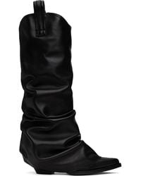 R13 - Mid Cowboy Sleeve Boots - Lyst