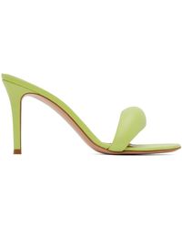 Gianvito Rossi - Green Bijoux 85 Heeled Sandals - Lyst