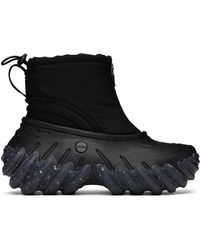 Crocs™ - Bottes Z Shield Noires À Semelle Echo - Lyst