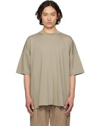 Fear Of God - Taupe Milano Short Sleeve T-Shirt - Lyst