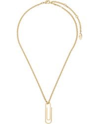 Off-White c/o Virgil Abloh - Paperclip Necklace - Lyst