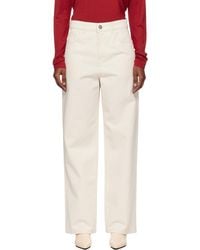 Rohe - Off- Baggy Fit Jeans - Lyst