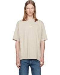 BOSS - Relaxed-Fit Cotton Embroidered Logo T-Shirt - Lyst