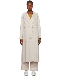 Max Mara - Taupe Paolore Coat - Lyst
