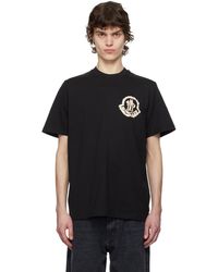 Moncler - ブラック Archivio Creativo Tシャツ - Lyst