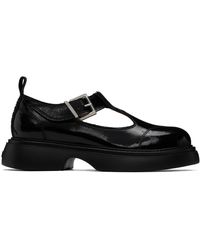 Ganni - Flâneurs de style chaussure charles ix noirs à boucle - Lyst