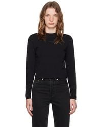 Jacquemus - Les Classiques 'Le T-Shirt Gros Grain Manches Longues' Long Sleeve T-Shirt - Lyst