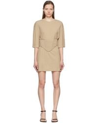 Dion Lee - Cotton Mini Dress - Lyst