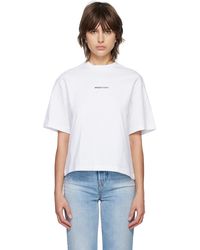 Axel Arigato - T-shirt blanc à monogramme - Lyst