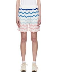 CASABLANCA - マルチカラー グラデーション ウェーブ クロシェ ショートパンツ - Lyst