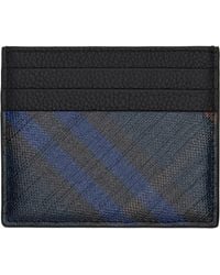 Burberry - Tall Check Card Holder - Lyst