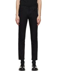 BOSS - Delaware Slim-Fit Cotton-Blend Twill Trousers - Lyst