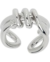 MM6 by Maison Margiela - Knotted Ring - Lyst