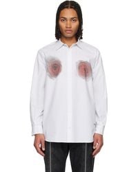 Jean Paul Gaultier - 'The Blurry Roses Print' Shirt - Lyst