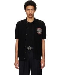 Amiri - 'Chateau Crochet Oversized Shirt - Lyst