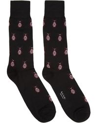 Paul Smith Black Beetle Socks