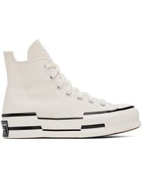 Converse - Off- Chuck 70 Plus High Top Sneakers - Lyst