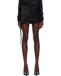 Ann Demeulemeester - Black Jolien Miniskirt - Lyst
