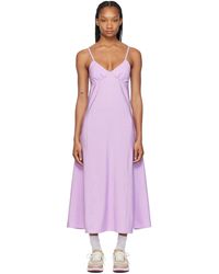 Maison Kitsuné - Strap Maxi Dress - Lyst