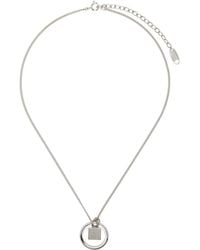 Balenciaga - Saint-Germain Ring Necklace - Lyst
