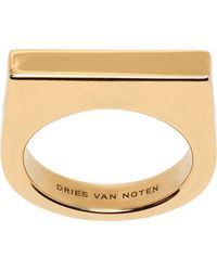 Dries Van Noten - Signet Ring - Lyst