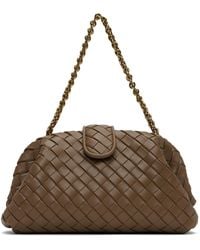 Bottega Veneta - Khaki Lauren 1980 Medium Clutch Bag - Lyst