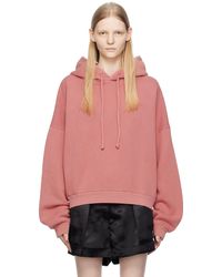 Acne Studios - Pink Relaxed Fit Hoodie - Lyst