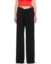 OTTOLINGER - Double Fold Trousers - Lyst
