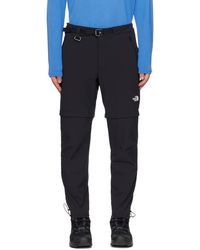 The North Face - Black Paramount Pro Convertible Trousers - Lyst