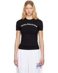 Versace Jeans Couture - Screen-Printed T-Shirt - Lyst