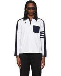 Thom Browne - Oversized Colorblock Rugby Polo - Lyst