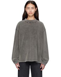 Acne Studios - Crew Neck Logo Patch T-Shirt - Lyst