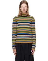 Dries Van Noten - Ribbed Wool Turtleneck - Lyst