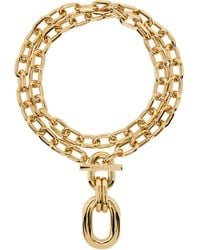 Rabanne - Double Xl Link Pendant Necklace - Lyst