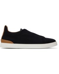 ZEGNA - #Usetheexisting Wool Triple Stitch Sneakers - Lyst