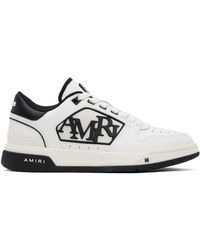 Amiri - Baskets basses blanc et noir - Lyst