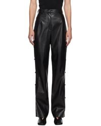 Nanushka - Felina Vegan Leather Trousers - Lyst