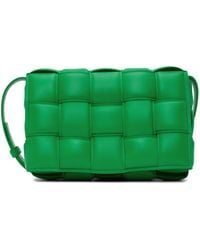Bottega Veneta - Green Padded Cassette Shoulder Bag - Lyst