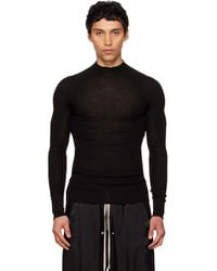 Rick Owens - Temple Ribbed Lupetto Sweater - Lyst