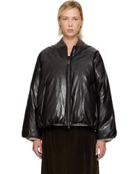 Weekend by Maxmara - Potente Faux-Leather Down Jacket - Lyst