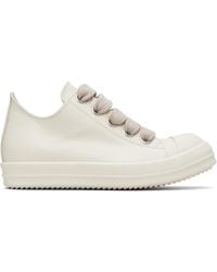 Rick Owens - Off- Temple Jumbolace Low Sneaks Sneakers - Lyst