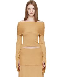 AYA MUSE - Tan Rylin Top - Lyst