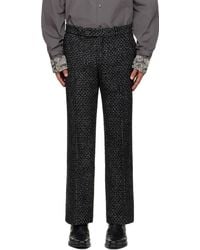 Ernest W. Baker - Loose Fit Flare Trousers - Lyst