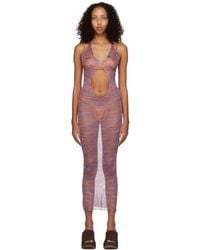 Isa Boulder - Pull Away Long Jelly Dress - Lyst