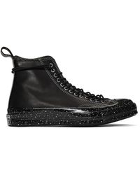 Converse Baskets noires Chuck 70 Speckled Hi
