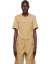 Dion Lee - Corset T-Shirt - Lyst