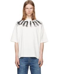 Palm Angels - Off- Big Neck Logo Loose T-Shirt - Lyst