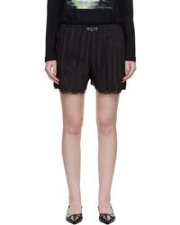 Collina Strada - Wavy Flower Stripe Mini Odeon Boxer Shorts - Lyst