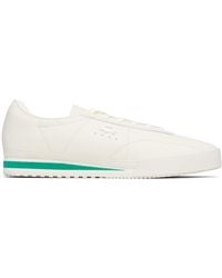 Lacoste - Off- Aura Leather Sneakers - Lyst