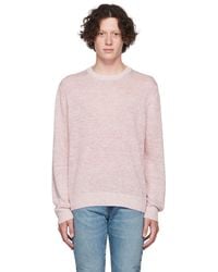 Vince - リネン クルーネックセーター - Lyst